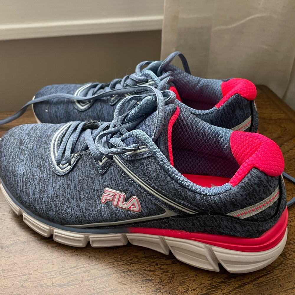 Fila Womens Memory Vernato Heather Running Shoe